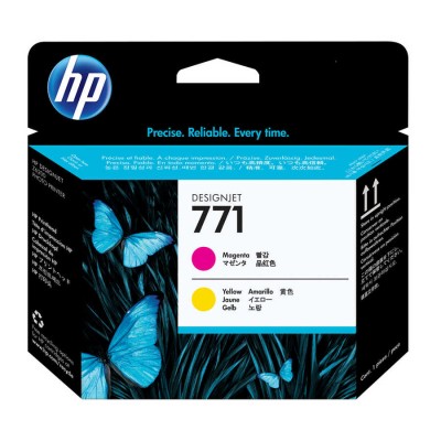 Hp CE018A (771) Orjinal Kırmızı ve Sarı DesignJet Baskı Kafası Hp CE018A (771) Orjinal Kırmızı ve Sarı DesignJet Baskı Kafası