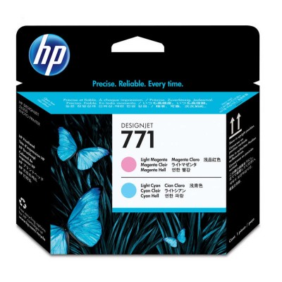 Hp CE019A (771) Orjinal Açık Kırmızı ve Açık Mavi DesignJet Baskı Kafası Hp CE019A (771) Orjinal Açık Kırmızı ve Açık Mavi DesignJet Baskı Kafası