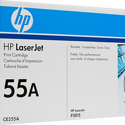 Hp CE255A (55A) Mavi Beyaz Kutu Ve Kutu Hasarlı Siyah Orjinal Toner Hp CE255A (55A) Mavi Beyaz Kutu Ve Kutu Hasarlı Siyah Orjinal Toner