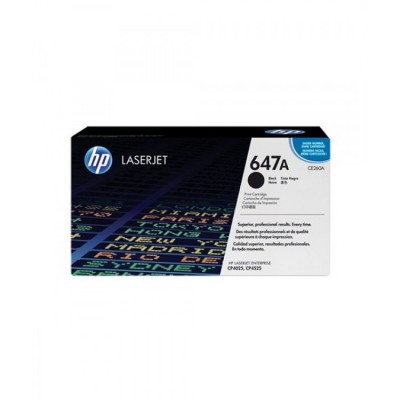 Hp CE260A (647A) Siyah Orjinal Toner Hp CE260A (647A) Siyah Orjinal Toner