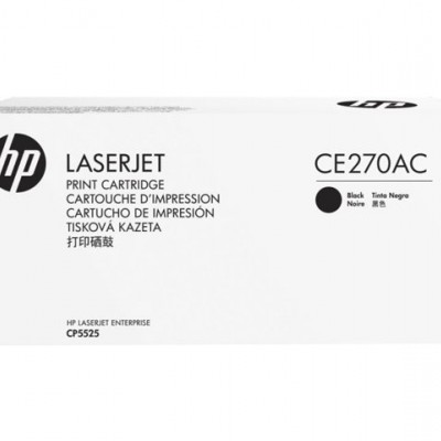 Hp CE270AC (650A) Siyah Orjinal Toner Hp CE270AC (650A) Siyah Orjinal Toner