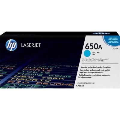 Hp CE271A (650A) Mavi Orjinal Toner Hp CE271A (650A) Mavi Orjinal Toner