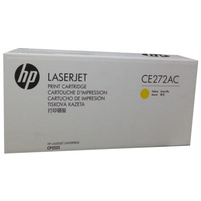 Hp CE272AC (650A) Sarı Orjinal Toner Hp CE272AC (650A) Sarı Orjinal Toner