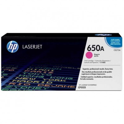 Hp CE273A (650A) Kutusu Hasarlı Kırmızı Orjinal Toner Hp CE273A (650A) Kutusu Hasarlı Kırmızı Orjinal Toner