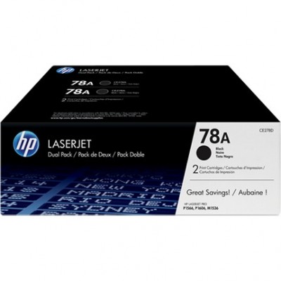 Hp CE278AD (78A) Kutusu Hasarlı Siyah Orjinal Multi Paket Toner Hp CE278AD (78A) Kutusu Hasarlı Siyah Orjinal Multi Paket Toner