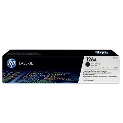 Hp CE310A (126A) Siyah Orjinal Toner Hp CE310A (126A) Siyah Orjinal Toner