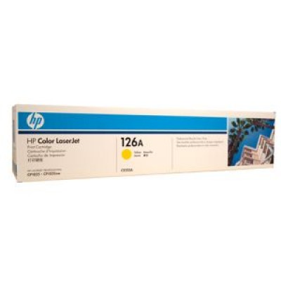 Hp CE312A (126A) Eski Kutu Sarı Orjinal Toner Hp CE312A (126A) Eski Kutu Sarı Orjinal Toner