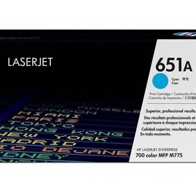 Hp CE341A (651A) Mavi Orjinal Toner