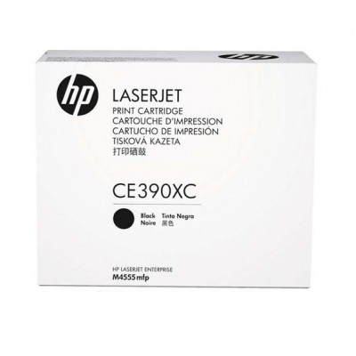 Hp CE390XC (90X) Siyah Orjinal Toner Hp CE390XC (90X) Siyah Orjinal Toner