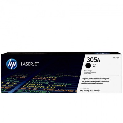 Hp CE410A (305A) Siyah Orjinal Kutusu Hasarlı  Toner