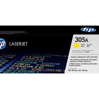 Hp CE412A (305A) Sarı Orjinal Toner