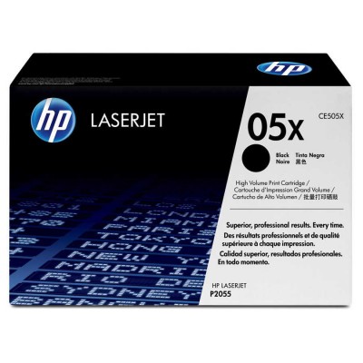 Hp CE505X (05X) Kutusuz Siyah Orjinal Toner Hp CE505X (05X) Kutusuz Siyah Orjinal Toner