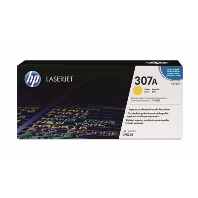 Hp CE742A (307A) Kutusu Hasarlı Sarı Orjinal Toner Hp CE742A (307A) Kutusu Hasarlı Sarı Orjinal Toner