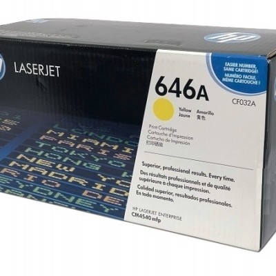 Hp CF032A (646A) Sarı Orjinal Toner Hp CF032A (646A) Sarı Orjinal Toner