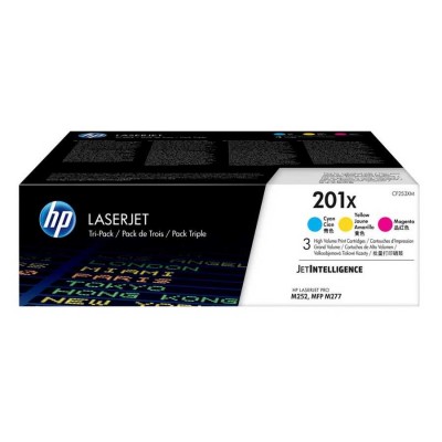 HP CF253XM (201X) 3'lü Paket Orjinal Toner  