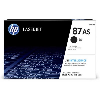 Hp CF287AS (87AS) Siyah Orjinal Toner Hp CF287AS (87AS) Siyah Orjinal Toner
