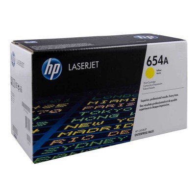 Hp CF332A (654A) Sarı Orjinal Toner Hp CF332A (654A) Sarı Orjinal Toner