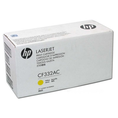 Hp CF332AC (654A) Sarı Orjinal Toner Hp CF332AC (654A) Sarı Orjinal Toner