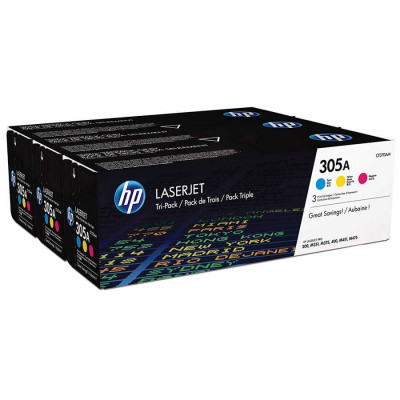 Hp CF370AM (305A) Renkli Orijinal Multi Paket Toner Hp CF370AM (305A) Renkli Orijinal Multi Paket Toner