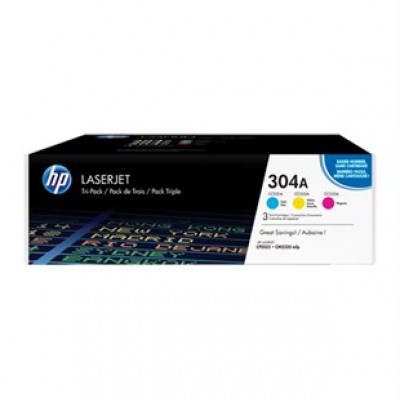 Hp CF372AM (304A) Renkli Orjinal Multi Paket Toner Hp CF372AM (304A) Renkli Orjinal Multi Paket Toner
