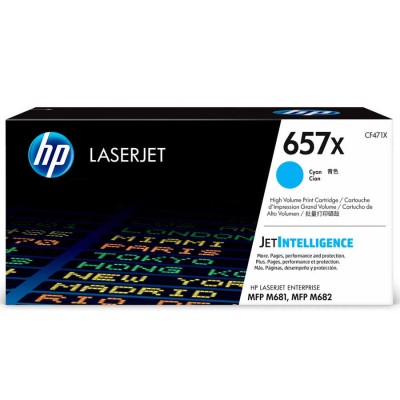 Hp CF471X (657X) Mavi Orjinal Yüksek Kapasite Toner