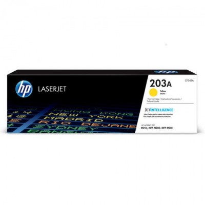 Hp CF542A (203A) Kutusu Hasarlı Sarı Orjinal Toner Hp CF542A (203A) Kutusu Hasarlı Sarı Orjinal Toner