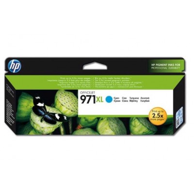 Hp CN626AE (971XL) Mavi Orjinal Kartuş 