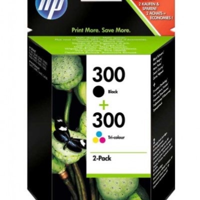 Hp CN637EE (300) Siyah Ve Renkli Orjinal Multi Paket Kartuş 