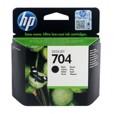 Hp CN692AE (704) Siyah Orjinal Kartuş