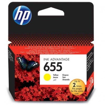 Hp CZ112AE (655) Sarı Orjinal Kartuş Hp CZ112AE (655) Sarı Orjinal Kartuş