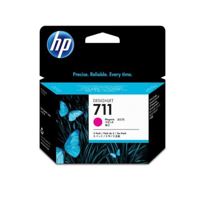 Hp CZ135A (711) Kırmızı Orjinal Kartuş 3'lü Paket Hp CZ135A (711) Kırmızı Orjinal Kartuş 3'lü Paket