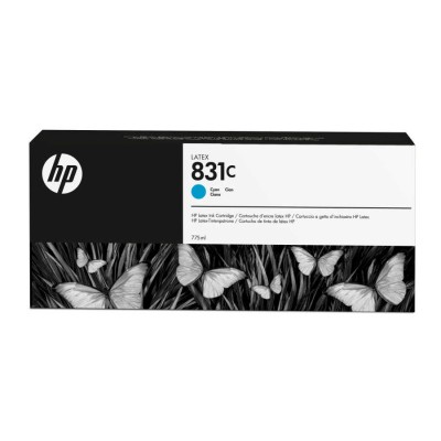 HP CZ695A (831C) Mavi Orjinal Lateks Kartuş - Lateks 310