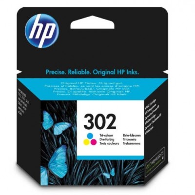 Hp F6U65AE (302) Renkli Orjinal Kartuş Hp F6U65AE (302) Renkli Orjinal Kartuş