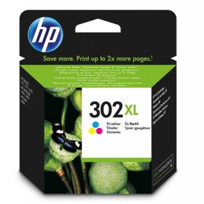 Hp F6U67AE (302XL) Renkli Orjinal Kartuş Hp F6U67AE (302XL) Renkli Orjinal Kartuş