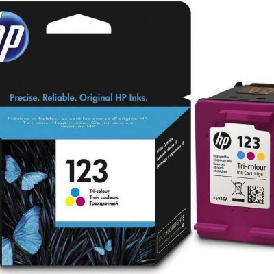 HP F6V16A (123) Renkli Orjinal Kartuş - Deskjet 2630 / 3639 HP F6V16A (123) Renkli Orjinal Kartuş - Deskjet 2630 / 3639