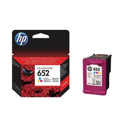 Hp F6V24AE (652) Renkli Orjinal Kartuş Hp F6V24AE (652) Renkli Orjinal Kartuş