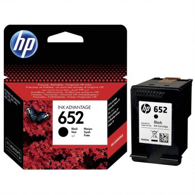 Hp F6V25AE (652) Siyah Orjinal Kartuş Hp F6V25AE (652) Siyah Orjinal Kartuş