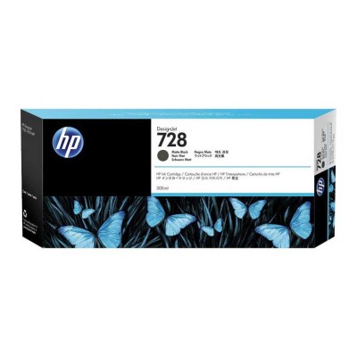 Hp F9J68A (728) Orjinal 300 ml Mat Siyah DesignJet Kartuş Hp F9J68A (728) Orjinal 300 ml Mat Siyah DesignJet Kartuş