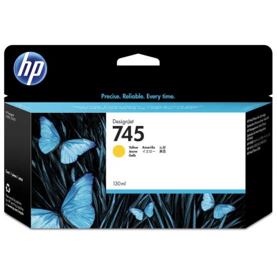 Hp F9J96A (745) Orjinal 130 ml DesignJet Sarı Kartuş