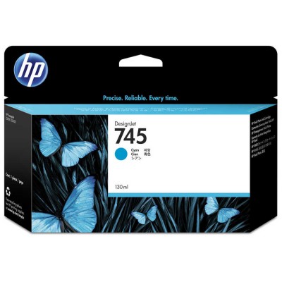Hp F9J97A (745) Orjinal 130 ml DesignJet Mavi Kartuş
