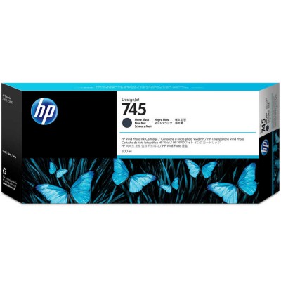 Hp F9K05A (745) Orjinal 300 ml DesignJet Mat Siyah Kartuş