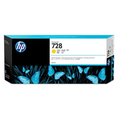 Hp F9K15A (728) Orjinal 300 ml Sarı DesignJet Kartuş Hp F9K15A (728) Orjinal 300 ml Sarı DesignJet Kartuş