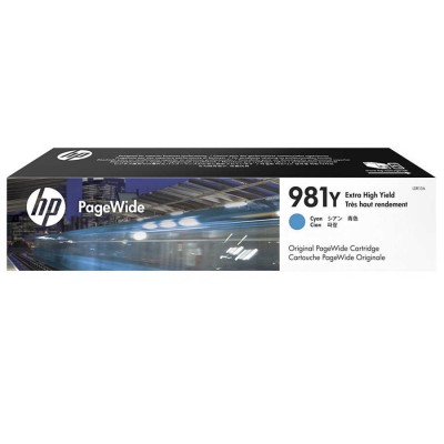 Hp L0R13A (981Y) Mavi Orjinal Kartuş Hp L0R13A (981Y) Mavi Orjinal Kartuş