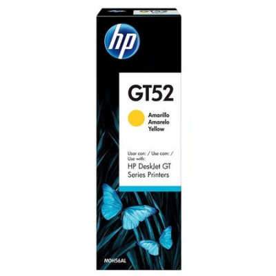 Hp M0H56AE (GT52) Sarı Orjinal Mürekkep Hp M0H56AE (GT52) Sarı Orjinal Mürekkep