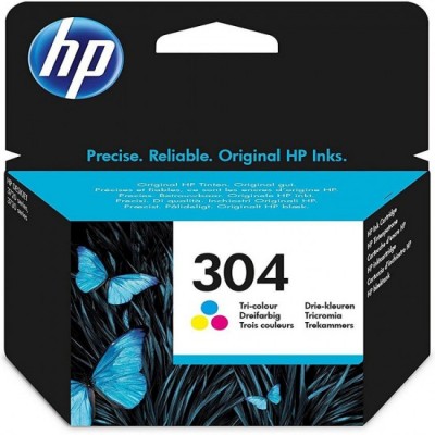 Hp N9K05AE (304) Renkli Orjinal Kartuş Hp N9K05AE (304) Renkli Orjinal Kartuş