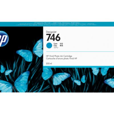 Hp P2V80A (746) Orjinal 300 ml Mavi Orjinal Kartuş Hp P2V80A (746) Orjinal 300 ml Mavi Orjinal Kartuş