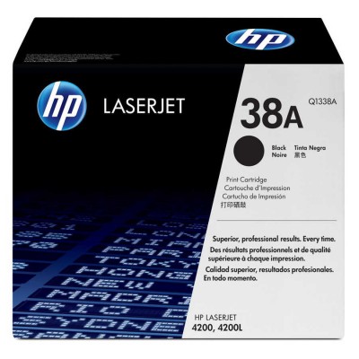 Hp Q1338A (38A) Kutusu Hasarlı Siyah Orjinal Toner Hp Q1338A (38A) Kutusu Hasarlı Siyah Orjinal Toner