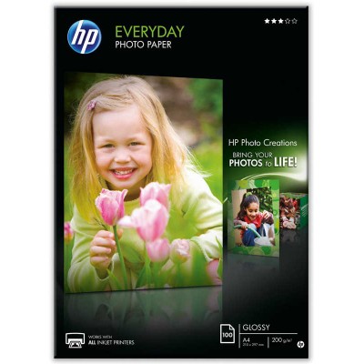 Hp Q2510A Orijinal Gündelik Parlak Fot.Kağ.100 Yprk/A4/210X297mm