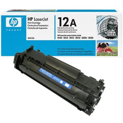 Hp Q2612A (12A) Siyah Orijinal Toner Hp Q2612A (12A) Siyah Orijinal Toner