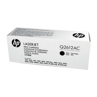 Hp Q2612AC (12A) Kutusu Hasarlı Siyah Orjinal Toner Hp Q2612AC (12A) Kutusu Hasarlı Siyah Orjinal Toner